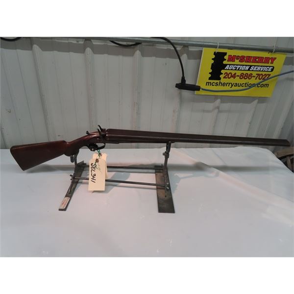 Remington Dbl Bar HB 12 GA BL=30' Broken Stock at Wrist, External Hammers S#1180