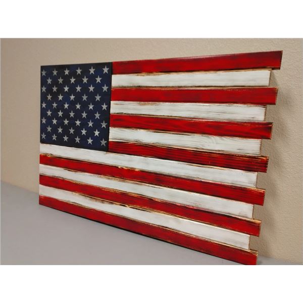 Liberty American Flag Gun Concealment case with 2 compartments including Firearms.