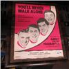 Image 2 : FRAMED COVER "YOU'LL NEVER WALK ALONE" BY GERRY AND THE PACEMAKERS