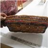 Image 2 : NATIVE BASKET, APPROX. 11 1/2" X 6 1/2" X 2 1/2"