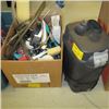 Image 1 : ASST. AQUARIUM SUPPLIES & A LG. AQUARIUM FILTER