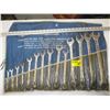 Image 1 : SET OF WESTWARD SAE COMBINATION WRENCHES FROM 3/8" TO 1 1/4"