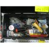 Image 2 : BLACK TOOLBOX WITH ASST. CONTENTS
