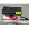 Image 1 : SMALL TOOLBOX WITH ASST. ELECTRICAL TOOLS