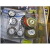 Image 2 : WIRE BRUSHES FOR DRILLS, ANGLE GRINDERS & WOOD HANDLED BRUSHES