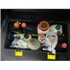 Image 2 : TOOLBOX & A BAG OF MISC. SAFETY GLASSES, OILS, ETC.