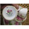 Image 2 : MISC. CARNIVAL GLASS BOWL, WOOD BOWLS, TEACUPS, ETC.