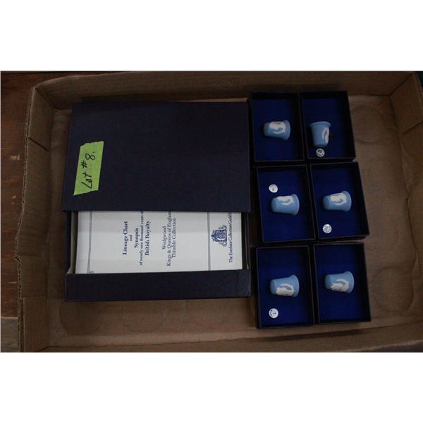 Collection of Wedgewood Thimbles (6)