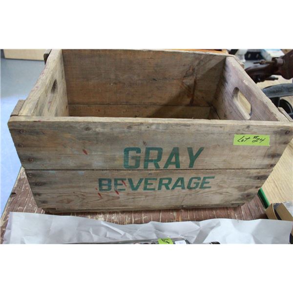"Gray Beverage" Pop Shell