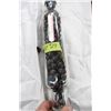 Image 1 : Glass Rolling Pin with Black Mottled Marbles