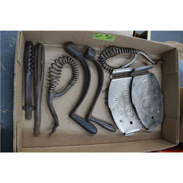 Assorted Stove Tools - 4 lifers, 2 shakers & 2 trivets