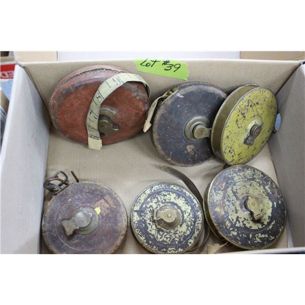 6 - Old Measuring Tapes