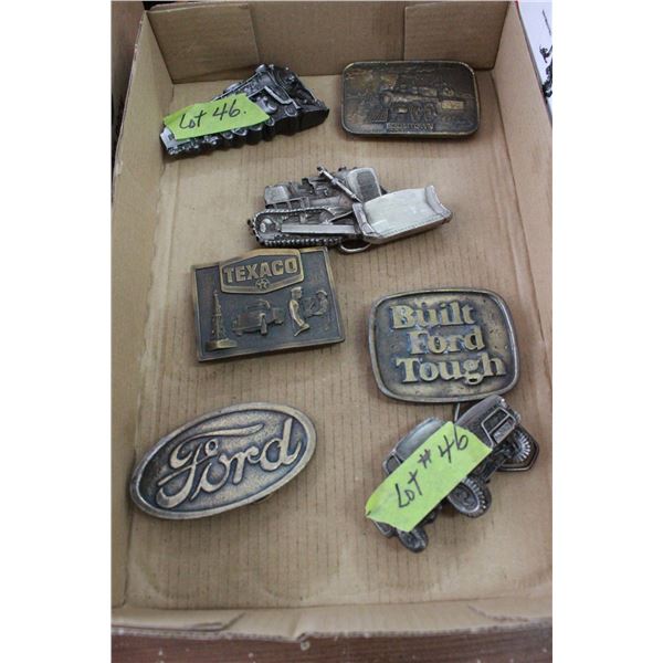 7 Belt Buckles