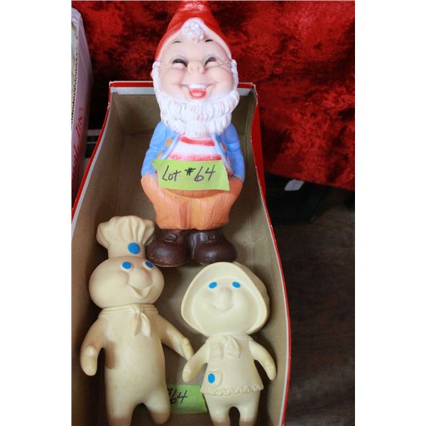 The Pillsbury Doughboy 1971, The Girl 1972 & "Mayer" Elf