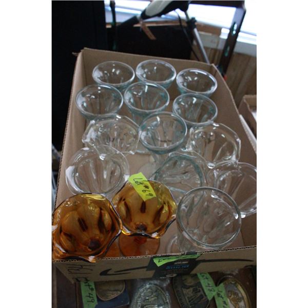 Collection of Sundae Dishes  (15)