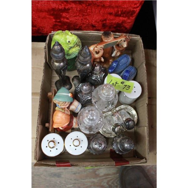 Collection of Salt & Pepper Shakers