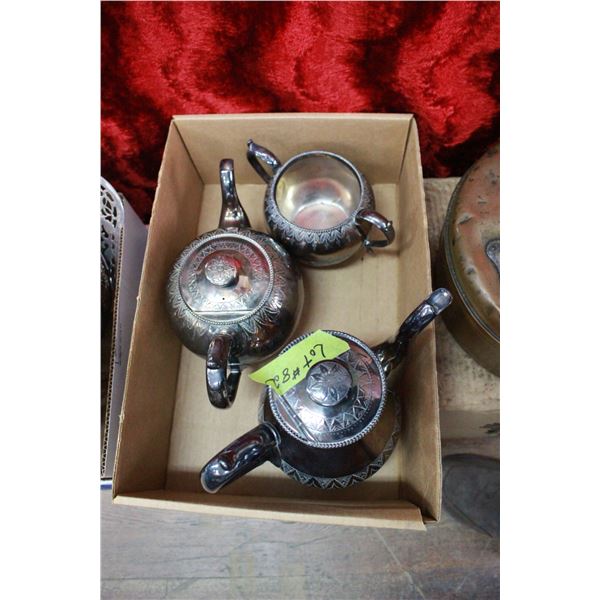 Heavy Silver Partial Tea/Coffee Set (3 pieces)