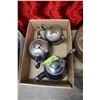Image 1 : Heavy Silver Partial Tea/Coffee Set (3 pieces)