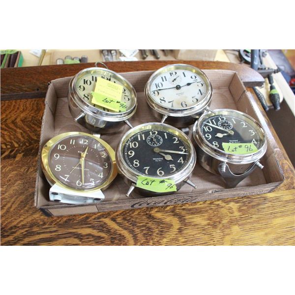 5 - Westlox Clocks; All are Big Ben