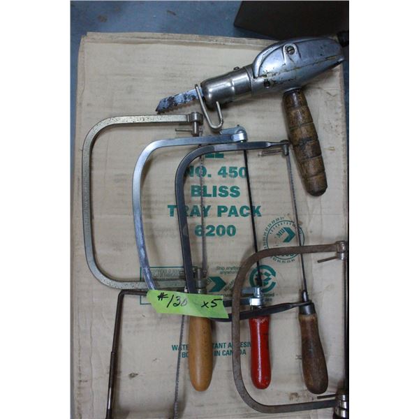 5 - Coping Saws