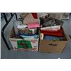 Image 1 : 2 Boxes of Fabric
