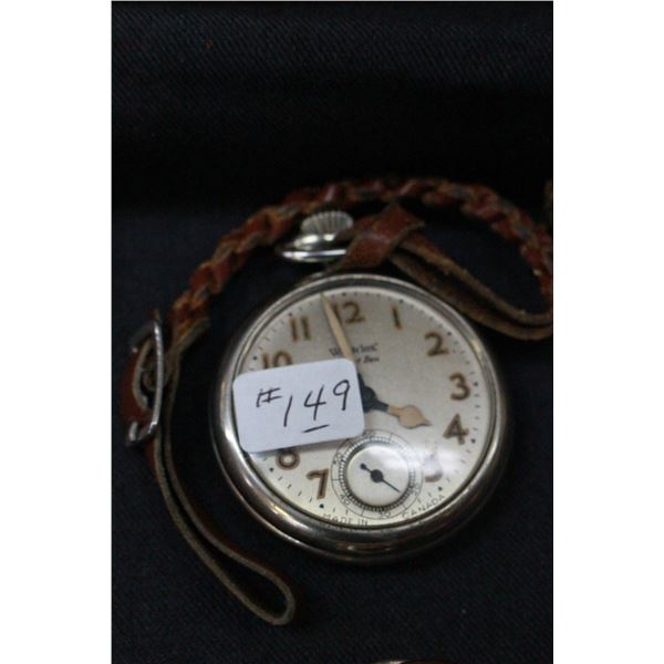 Pocket Ben Watch with dark face (working)