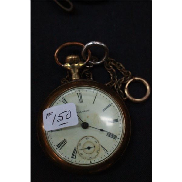 Waltham Watch (15 Jewels) #8964711 & Chain