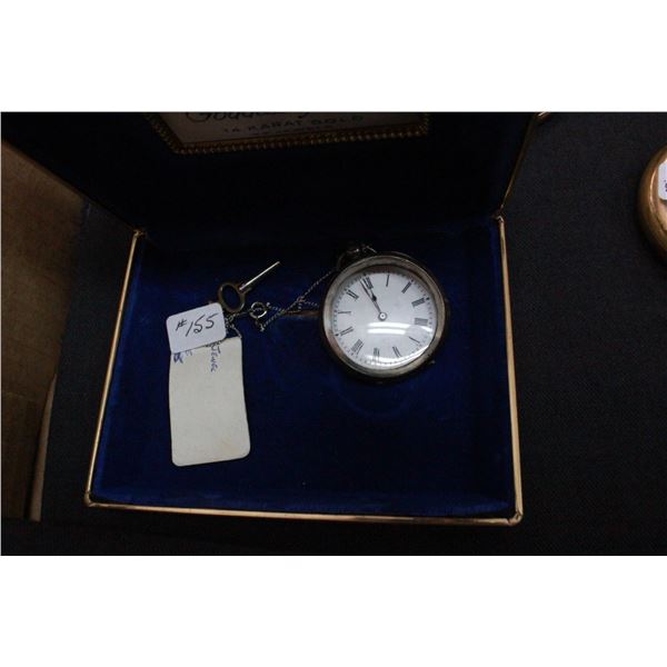 Pocket Watch #86686 (.935 Silver Case)