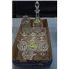 Image 1 : Box of Crystal - 2 Decanters & 10 Stemware