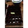 Image 1 : 33 Pieces - "Ruby" Glass Stemware