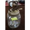 Image 1 : Butter Churn - Glass Base