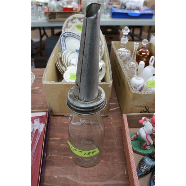 Imperial Pint Oil Jar with Spout