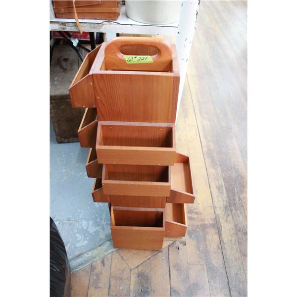 Wooden (Floor Model) Tool Caddy