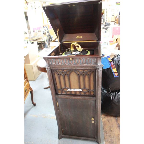  Edison  Disc Phonograph - Floor Model - 1916