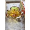 Image 1 : "Chalet" Amber Glass Ashtray