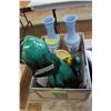 Image 1 : Box of Blue Mountain Items & Wedgewood like Vases