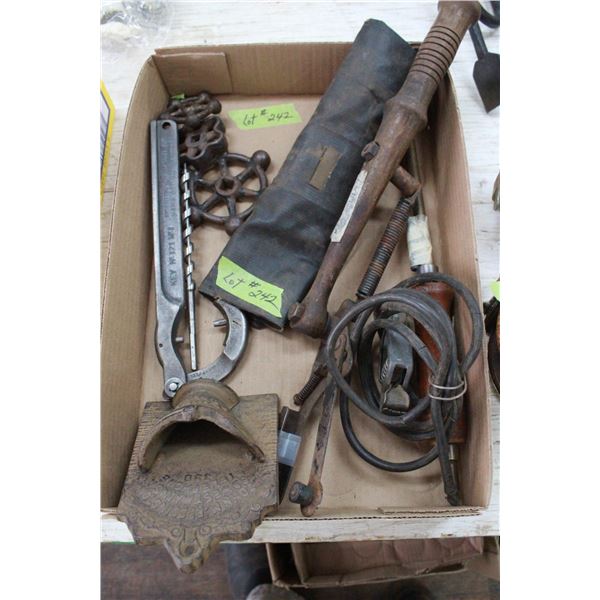 Box of misc. Tools