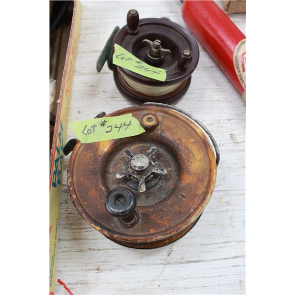 2 Large Fishing Reels