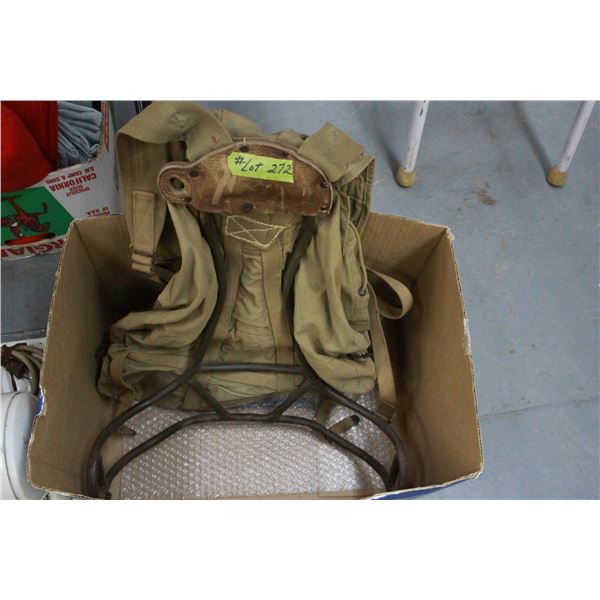 Metal Framed Back Pack