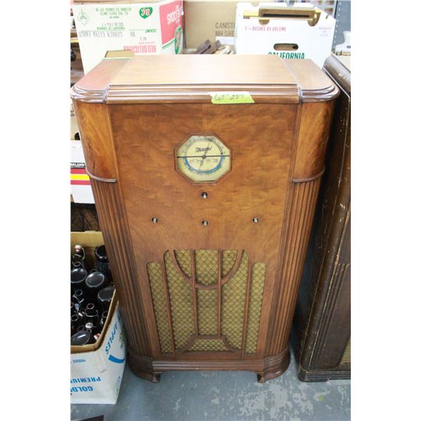 "Marconi" Floor Model Radio