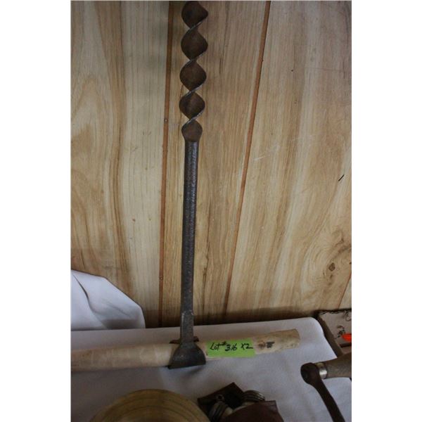 Wood Augers (2)