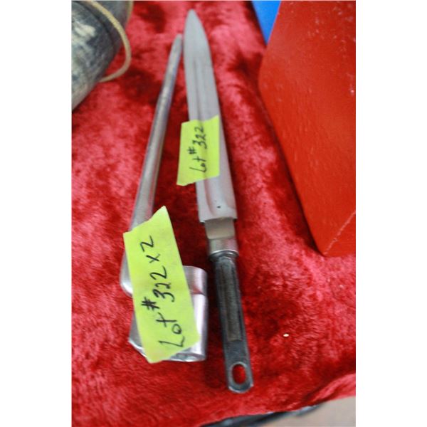 Bayonet and a Knife