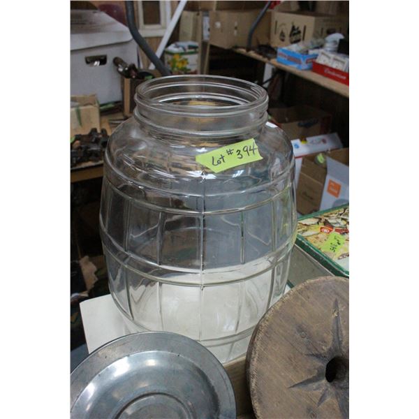 Large Glass Jar