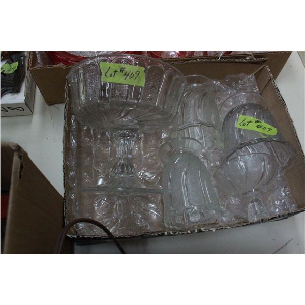 5 Pcs. (matching) Glassware