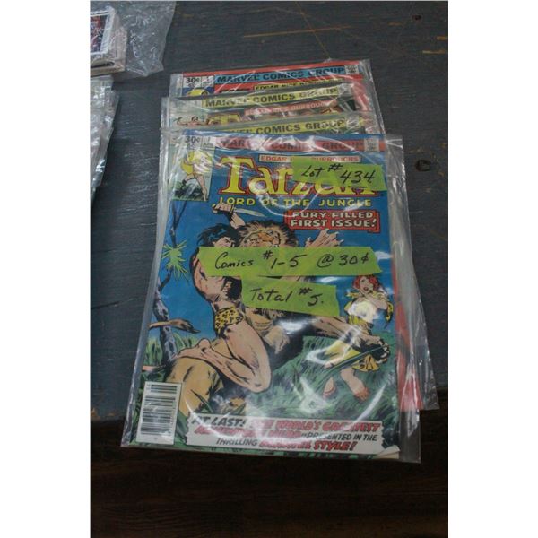 Tarzan Comics (5)