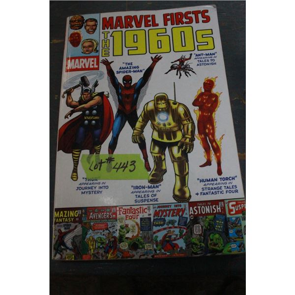 Marvel Firsts "The 1960's" Thick Paper Back