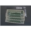Image 2 : Canada One Dollar Bills (3) 1973, Seq. ; UNC