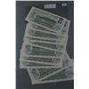 Image 2 : Canada One Dollar Bills (10) 1973 Seq. UNC