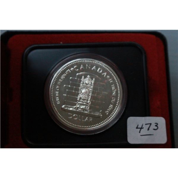 Canada One Dollar Coin 1977; Silver