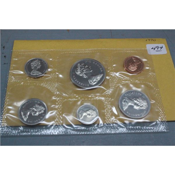 Canada Coin Set 1970
